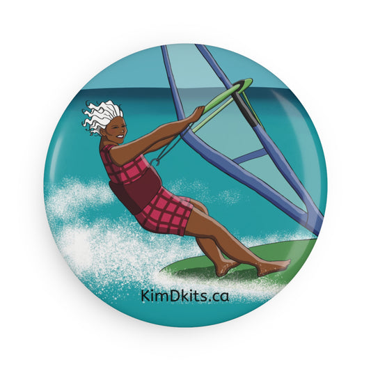 Fridge Magnet, Windsurfer, Vashti