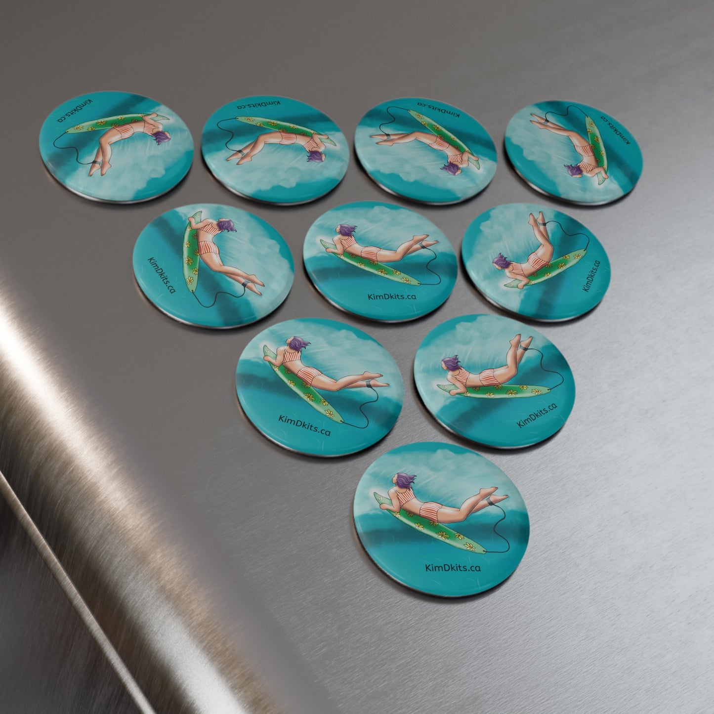 Fridge Magnet, Duck Diver, Martine