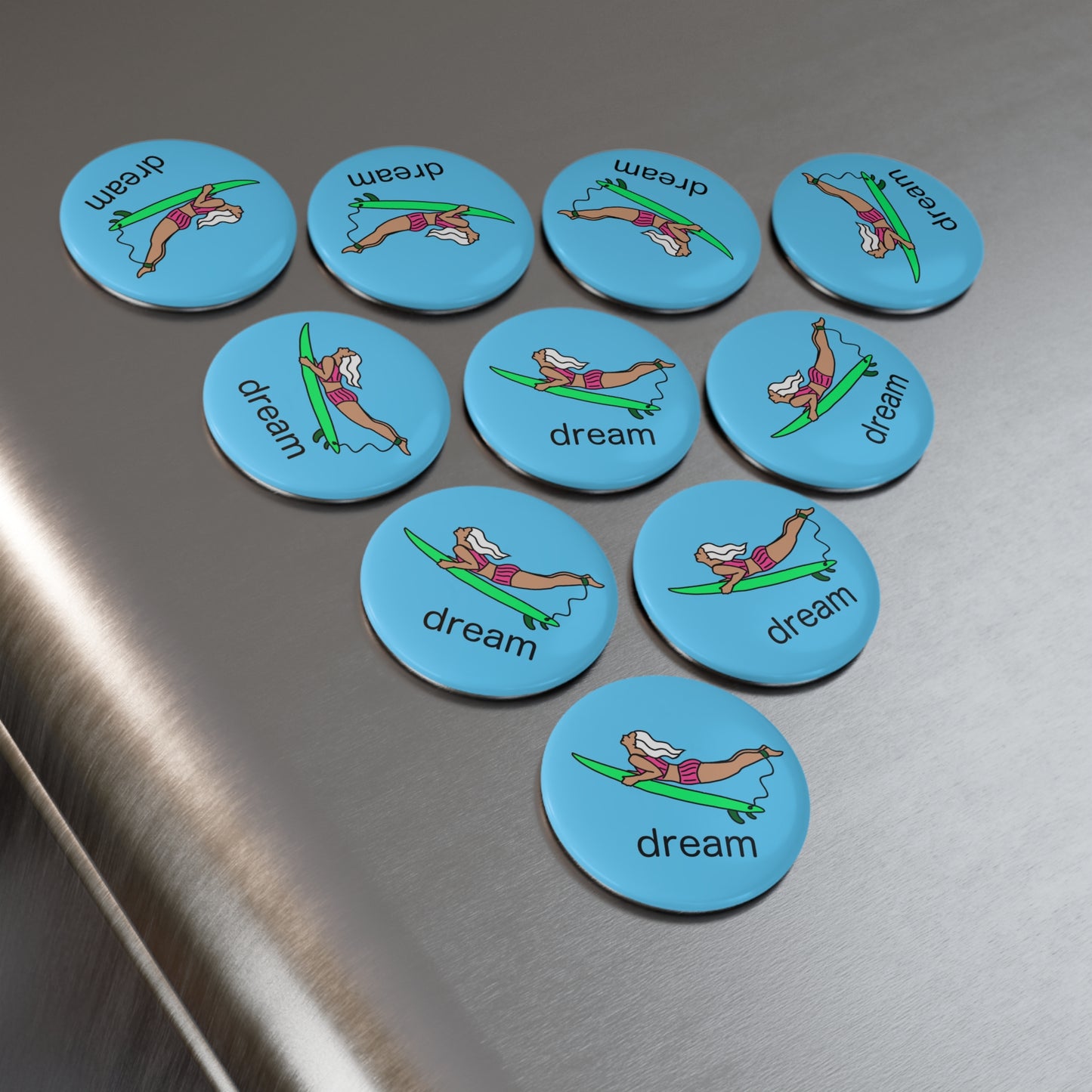 Fridge Magnet, Surfer, Dream