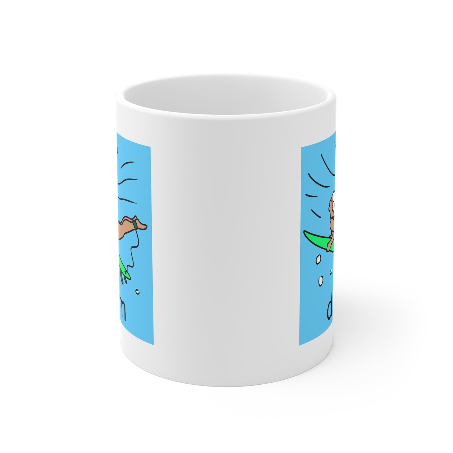 Mug (11oz), Ceramic, Surfer, Dream
