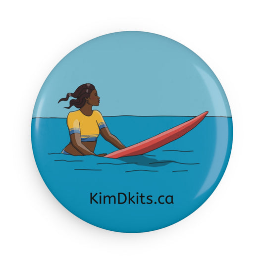 Fridge Magnet - Yellow Top - Marianne