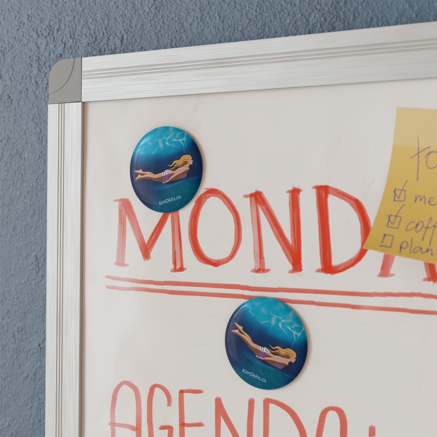 Fridge Magnet - Swimmer in Stripes - Ingrid