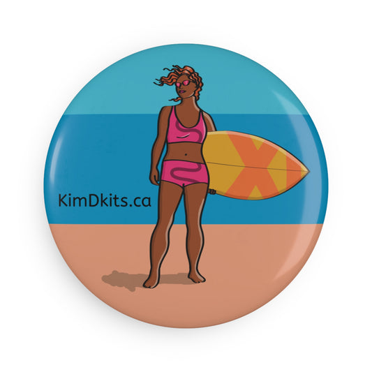 Fridge Magnet - Pink Suit - Anna