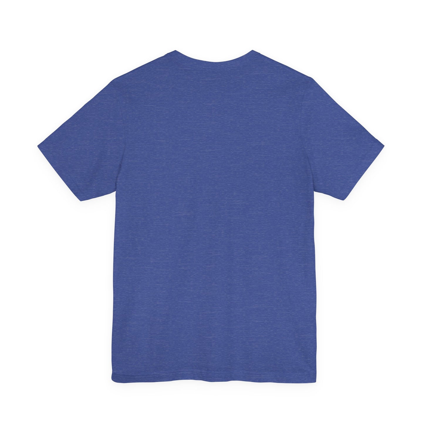Pickleball Tee, Unisex, Polycotton Jersey, Royal Blue, with Illustration